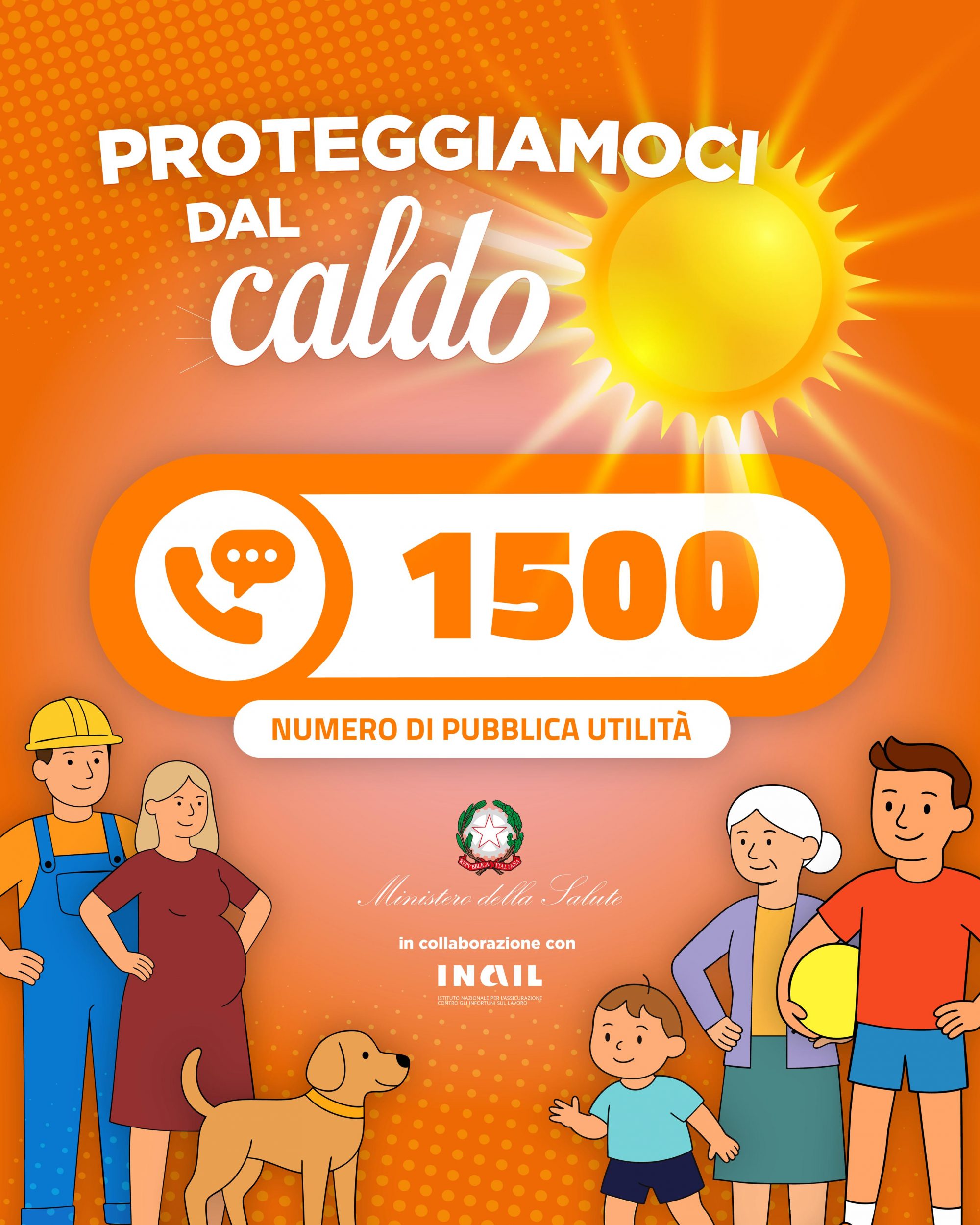 Anche nel 2025 la campagna del Ministero della Salute "Proteggiamoci dal caldo" aiuta i cittadini a proteggersi dalle alte temperature